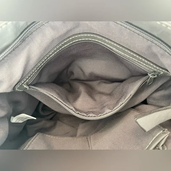 Rosetti Gray Crossbody Bag with Adjustable Strap - Picture 7 of 16